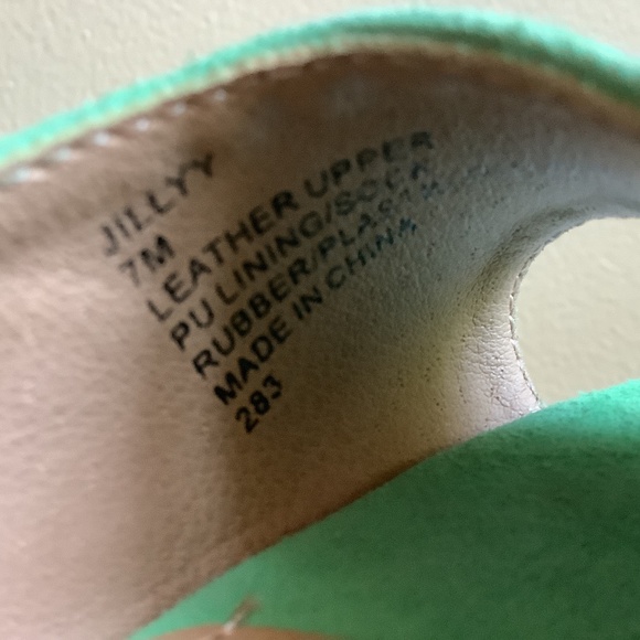 Steve Madden Womens Jillyy Mint Green 7 - Picture 8 of 8